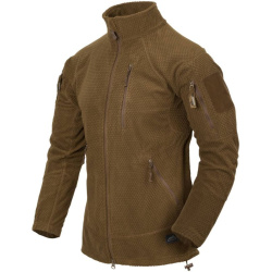 HELIKON Bunda Alpha Tactical Grid fleece - coyote (BL-ALT-FG-11)