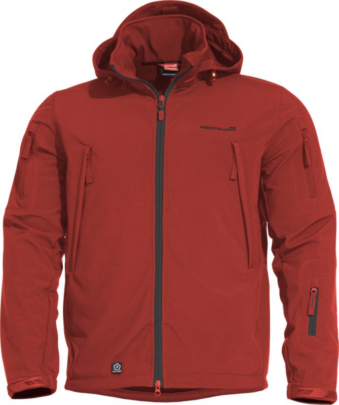 PENTAGON Bunda ARTAXES ESCAPE softshell - červená (K08035-RED)