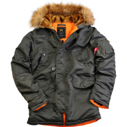 ALPHA INDUSTRIES Bunda N3B VF 59 - šedá (103141/04)