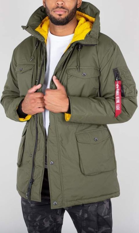 ALPHA INDUSTRIES Bunda Mountain All Weather Jacket - dark green (188144/257)