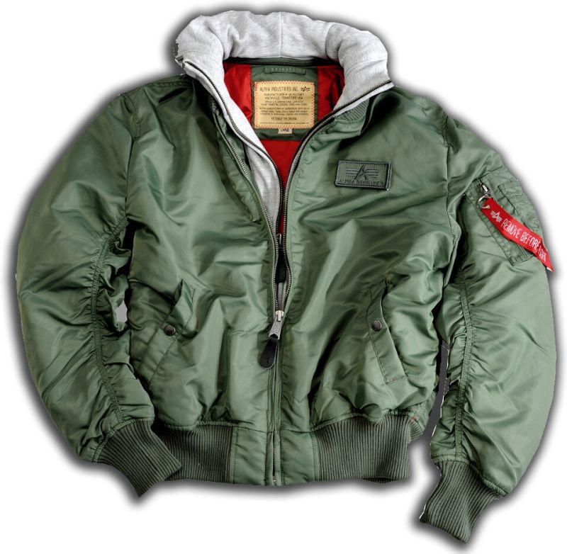 ALPHA INDUSTRIES Bunda MA-1 D-Tec - sage green (183110/01)