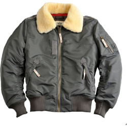 ALPHA INDUSTRIES Bunda Injector III - šedo/čierna (143104/136)