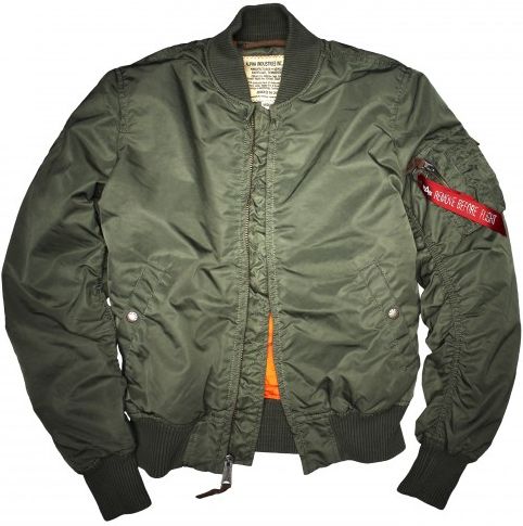 ALPHA INDUSTRIES Bunda MA-1 VF 59 - sage green (191118/01)