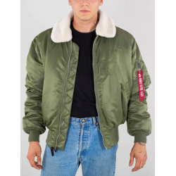 ALPHA INDUSTRIES Bunda B 15 - sage green (100107/01)