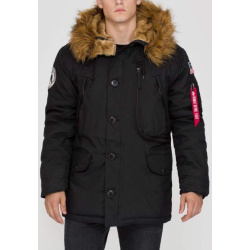 ALPHA INDUSTRIES Bunda Polar Jacket - čierna (123144/03)