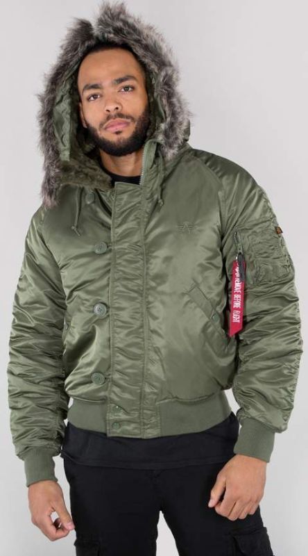 ALPHA INDUSTRIES Bunda N2-B VF 59 - sage green (158142/01)