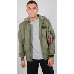 ALPHA INDUSTRIES Bunda MA-1 TT Hood Defense - olivová (126108/11)