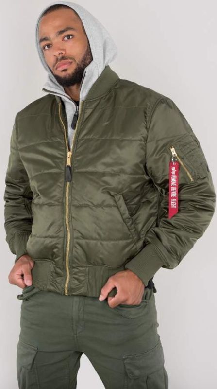 ALPHA INDUSTRIES Bunda MA-1 D-Tec Puffer OS - dark green (188103/257)