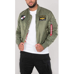 ALPHA INDUSTRIES Bunda MA-1 VF CUSTOM - sage green (188109/01)