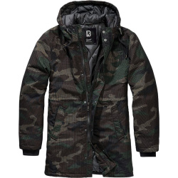 BRANDIT Bunda Grid-Camo Parka - woodland (3168/10)