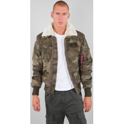 ALPHA INDUSTRIES Bunda B15-3 TT Camo - olive camo (198122C/239)