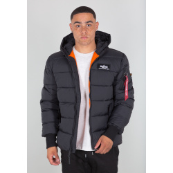 ALPHA INDUSTRIES Bunda Hooded Puffer Alpha FD - black (118113/03)