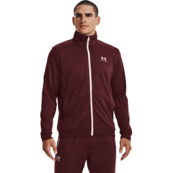 UNDER ARMOUR Bunda SPORTSTYLE TRICOT JACKET - červená (1329293-690)