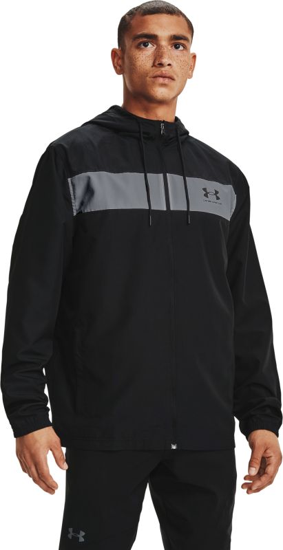 UNDER ARMOUR Bunda SPORTSTYLE WINDBREAKER - čierna (1361621-001)