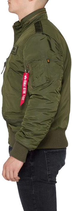 ALPHA INDUSTRIES Bunda Engine - tmavo zelená (103101/257)