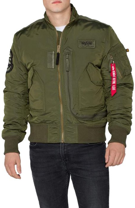 ALPHA INDUSTRIES Bunda Engine - tmavo zelená (103101/257)