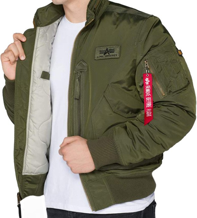 ALPHA INDUSTRIES Bunda Engine - tmavo zelená (103101/257)