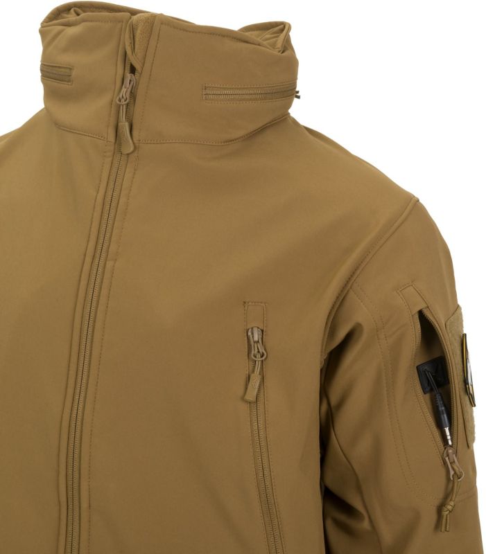 HELIKON Bunda Gunfighter softshell - olivová (KU-GUN-FM-02)