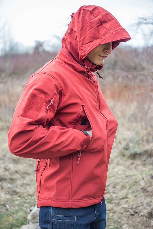 HELIKON Bunda Gunfighter softshell - crimson sky (KU-GUN-FM-83)