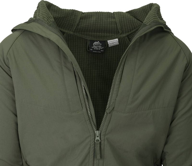 HELIKON Bunda Urban Hybrid softshell - taiga green (KU-UHS-NL-09)