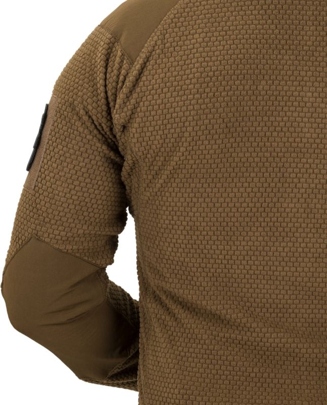 HELIKON Bunda ALPHA s kapucňou fleece - čierna (BL-ALH-FG-01)