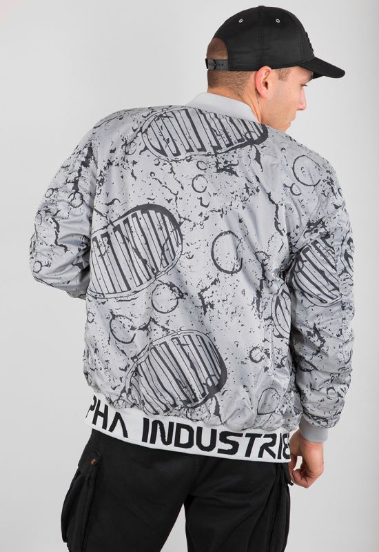 ALPHA INDUSTRIES Bunda MA-1 Moon Landing Rev - čierna (196125/03)