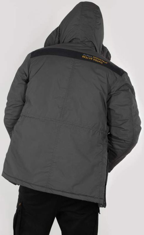 ALPHA INDUSTRIES Bunda Mountain All Weather Jacket - šedá (188144/136)