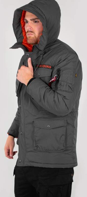 ALPHA INDUSTRIES Bunda Mountain All Weather Jacket - šedá (188144/136)