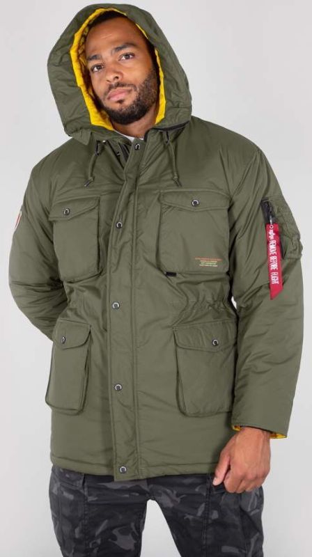 ALPHA INDUSTRIES Bunda Mountain All Weather Jacket - dark green (188144/257)