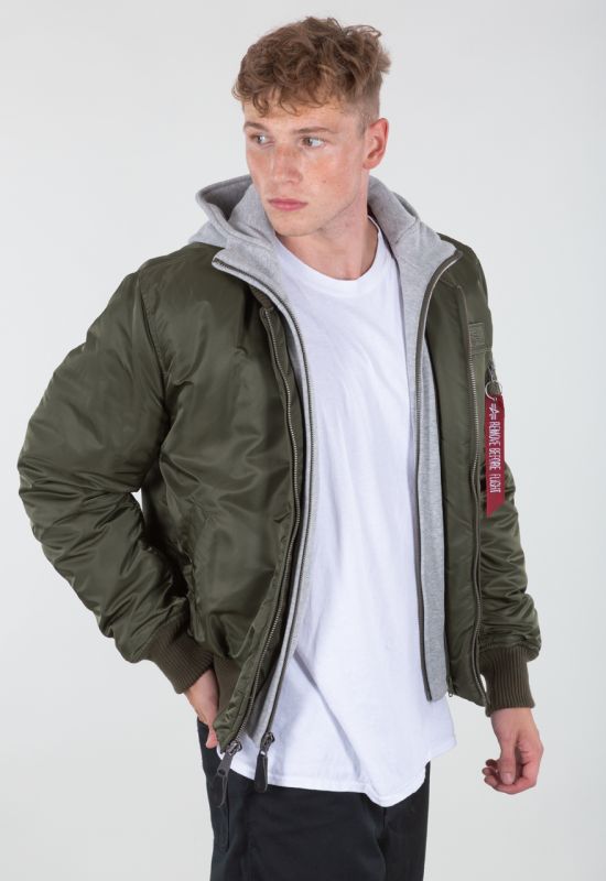 ALPHA INDUSTRIES Bunda MA-1 D-Tec - dark green (183110/257)