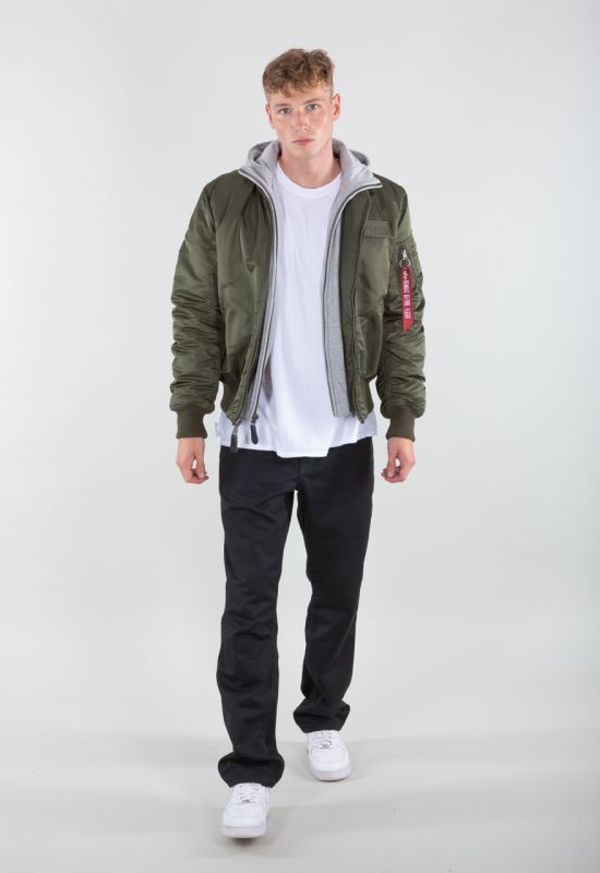 ALPHA INDUSTRIES Bunda MA-1 D-Tec - dark green (183110/257)