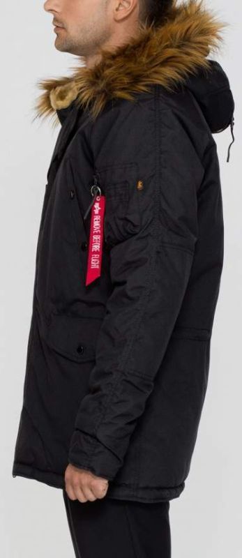 ALPHA INDUSTRIES Bunda Explorer - čierna (193128/03)