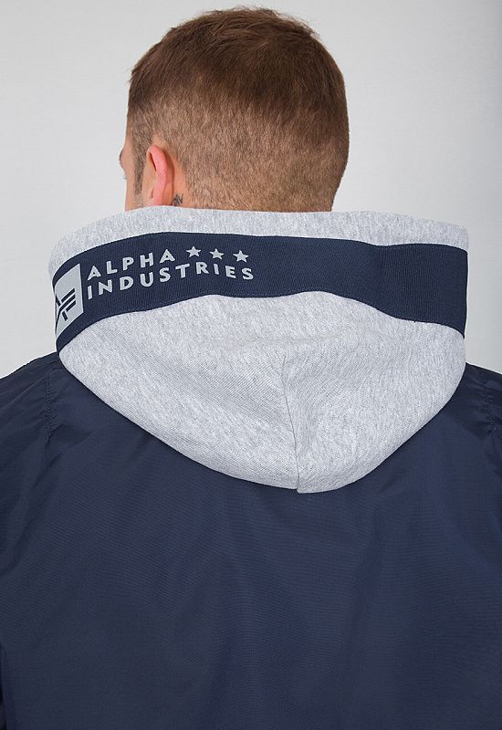 ALPHA INDUSTRIES Bunda MA-1 TT Hood Custom - new navy (126117/435)