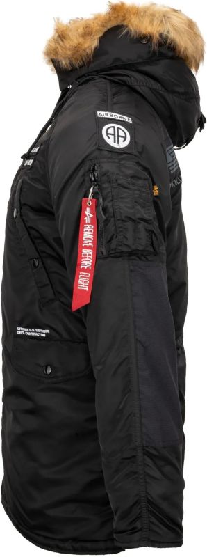 ALPHA INDUSTRIES Bunda N3B Airborne - black (188141/03)