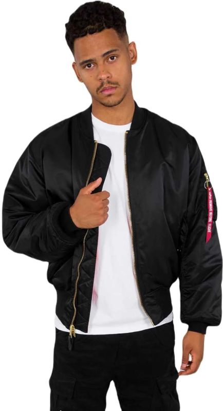 ALPHA INDUSTRIES Bunda MA-1 Heritage - black (100101/03)