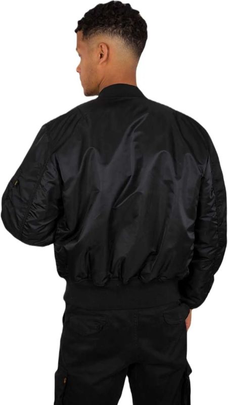 ALPHA INDUSTRIES Bunda MA-1 Heritage - black (100101/03)