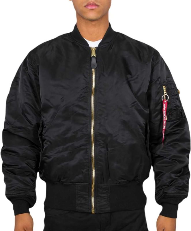 ALPHA INDUSTRIES Bunda MA-1 Heritage - black (100101/03)