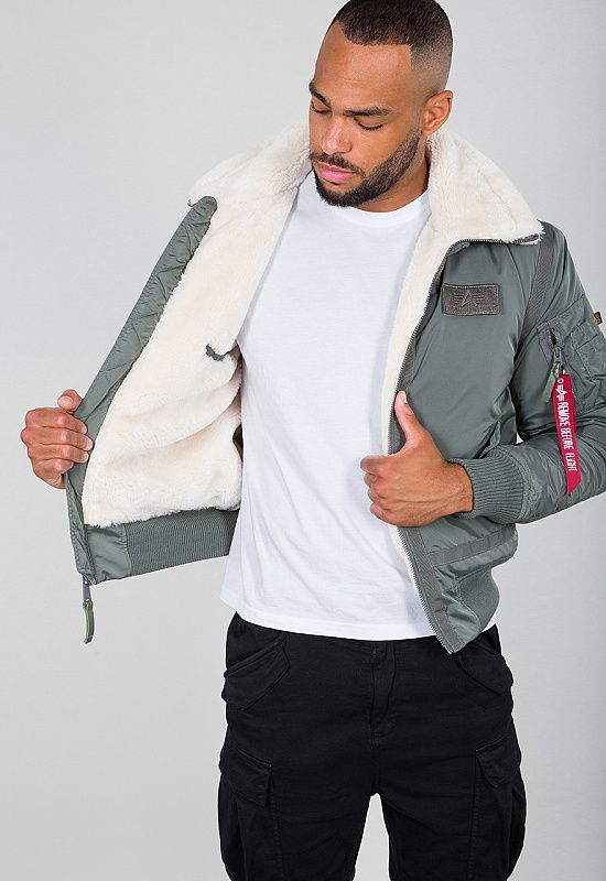 ALPHA INDUSTRIES Bunda B15-3 TT - vintage green (198122/432)