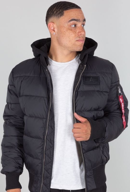 ALPHA INDUSTRIES Bunda MA-1 ZH Back Print Puffer FD - čierna (118107/03)