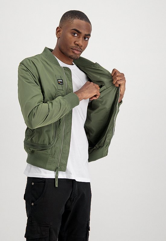 ALPHA INDUSTRIES Bunda MA-1 Aeronaut - sage green (106105/01)