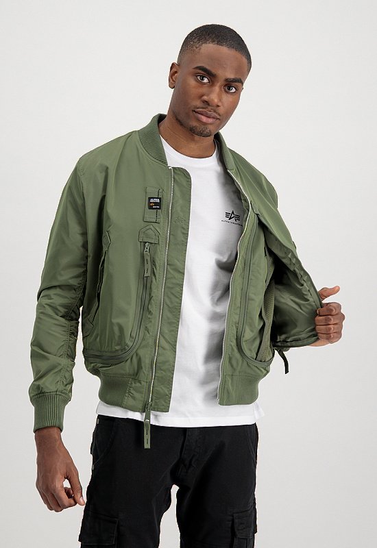 ALPHA INDUSTRIES Bunda MA-1 Aeronaut - sage green (106105/01)