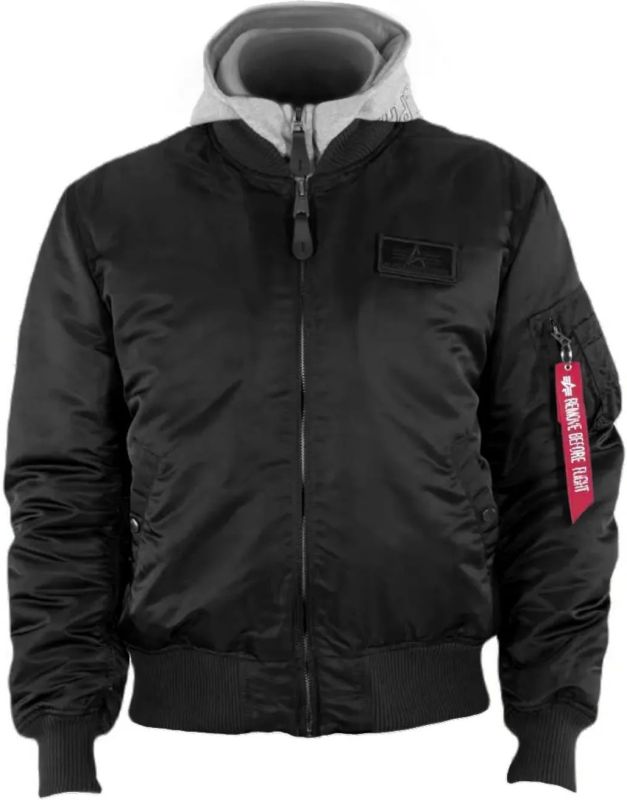 ALPHA INDUSTRIES Bunda MA-1 D-Tec - black (183110/03)