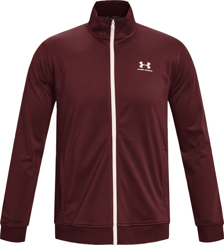 UNDER ARMOUR Bunda SPORTSTYLE TRICOT JACKET - červená (1329293-690)