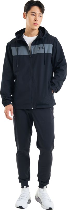 UNDER ARMOUR Bunda SPORTSTYLE WINDBREAKER - čierna (1361621-001)