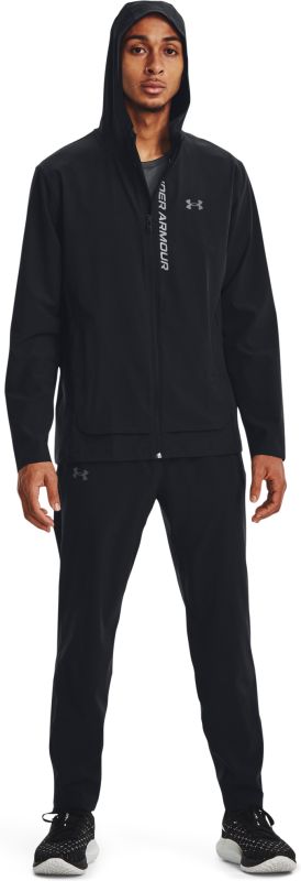 UNDER ARMOUR Bunda s kapucňou OUTRUN THE STORM JACKET - čierna (1376794-002)