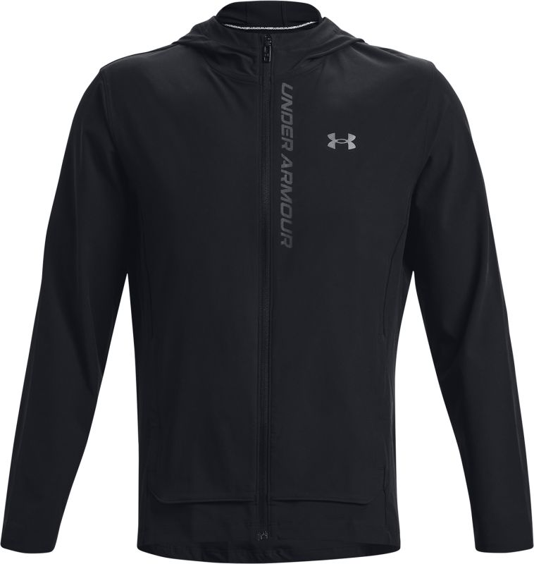 UNDER ARMOUR Bunda s kapucňou OUTRUN THE STORM JACKET - čierna (1376794-002)