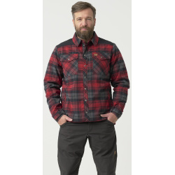 HELIKON Košela Winter Warden - slate crimson plaid (KO-WWS-PB-PJ)