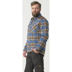 HELIKON Košela Winter Warden - forest blue plaid (KO-WWS-PB-PK)