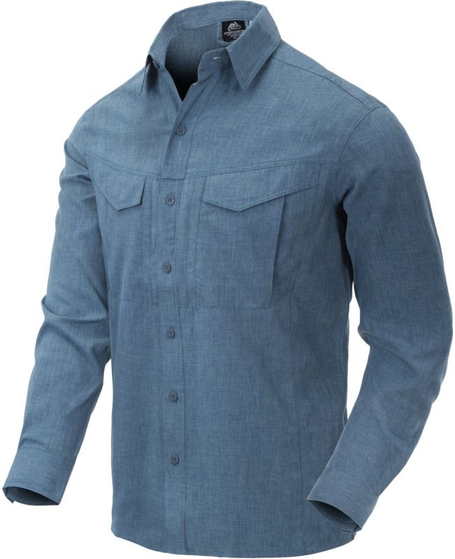 HELIKON Blúza Defender Mk2 Gentleman Shirt - modrá (KO-DGM-PO-6520Y)