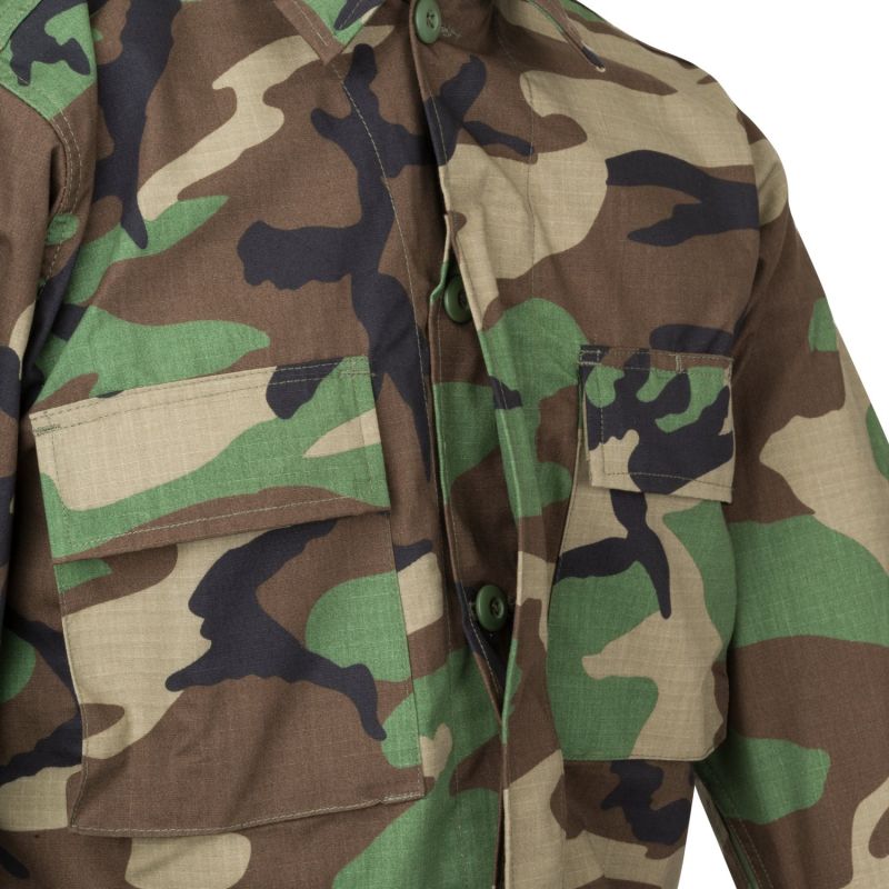 HELIKON Blúza BDU Ripstop - woodland (BL-BDU-PR-03)